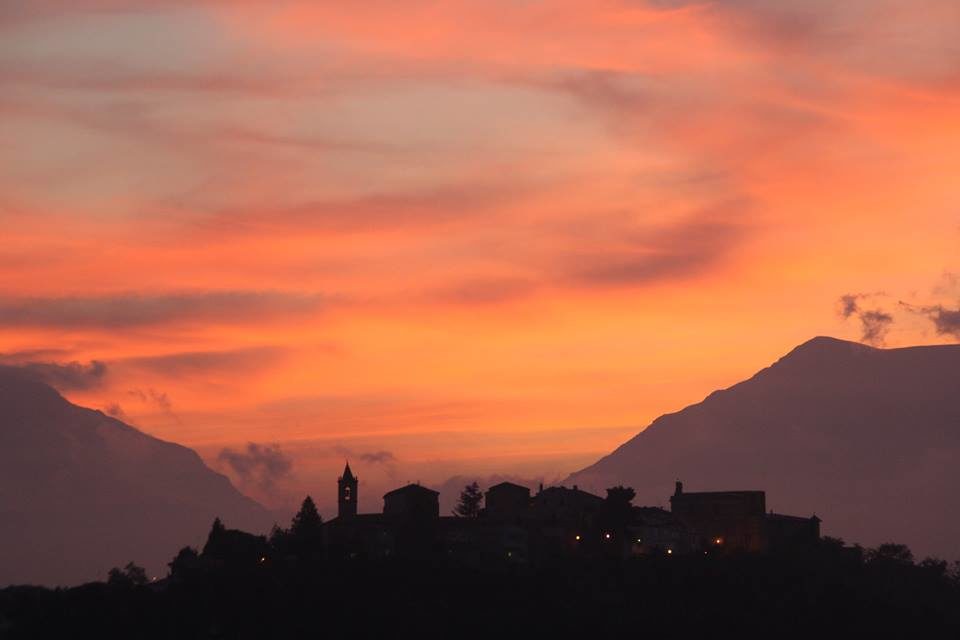 Giuseppe Manfredi - Sant’Omero al tramonto
