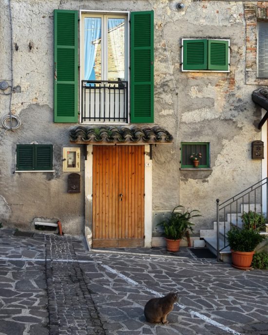 Maria Antonini - Dettaglio del centro storico